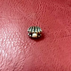 Pandora Clam Shell Charm with Pearl